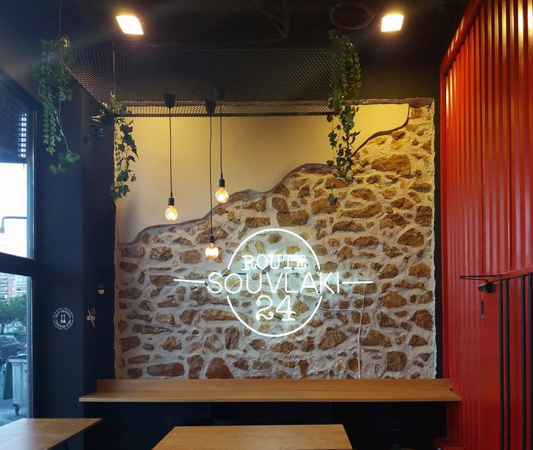 decork_ds's tweet photo. #routesouvlaki24 #renovation #piraeus #interiordesign by #decork_design_studio #graphicdesign Dimitriou Ioanna and Makris Sarantis more: https://t.co/tTVHCSPjCC https://t.co/4FeBmUgwKe