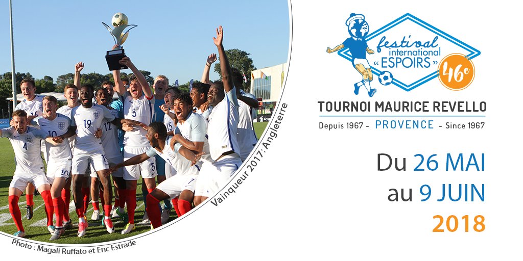 TournoiMRevello's tweet photo. Le @TournoiToulon se déroulera cette année du 26 mai au 9 juin 2018 ⚽️🗓️

Plus d'informations à venir...👀⏱️

🖥️Restez connectés !🖥️

▶️https://t.co/Ig2K89RdSl ◀️ https://t.co/Kage2scrG5