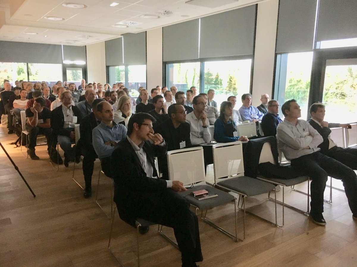 HenriMorawek's tweet image. Après-midi studieuse lors de la convention 2018 @FFDomotique chez @DELTADORE_FR . Présentations de solutions de nos partenaires