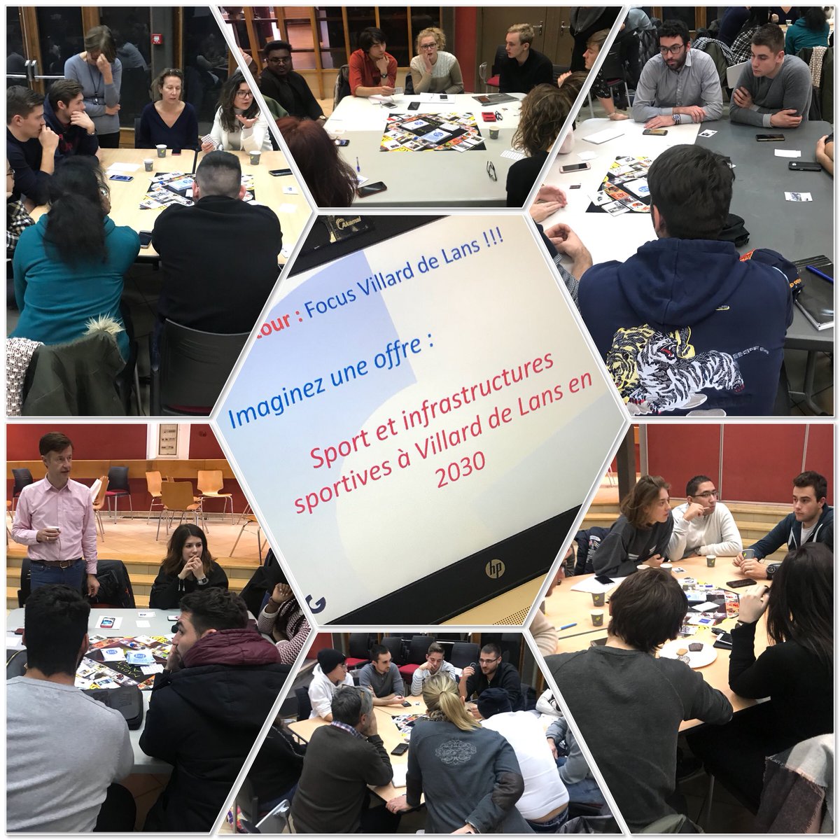 ftrouill's tweet photo. La créativité des étudiants au service de @VillardTourisme stimulée par #seriousgames @Grenoble_EM @Sylvie_Mercier @upemlv @IRUPOfficiel https://t.co/y0EbOLIgG9