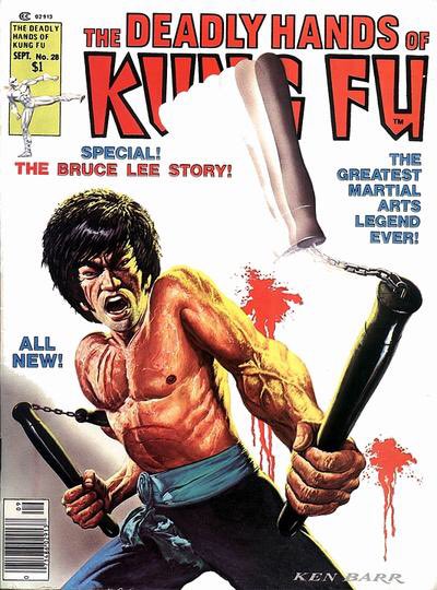 7ate9comics's tweet photo. ⚡️COMIC KEY 🗝ISSUE OF THE DAY - THE DEADLY HANDS OF KUNG FU #28⚡️

The first comic-book appearance in a story of BRUCE LEE!!

#comic #comicbook #BruceLee #kungfu #7ate9comics #comickeyissue #martialarts #deadlyhandsofkungfu https://t.co/Qybfj8p0yT