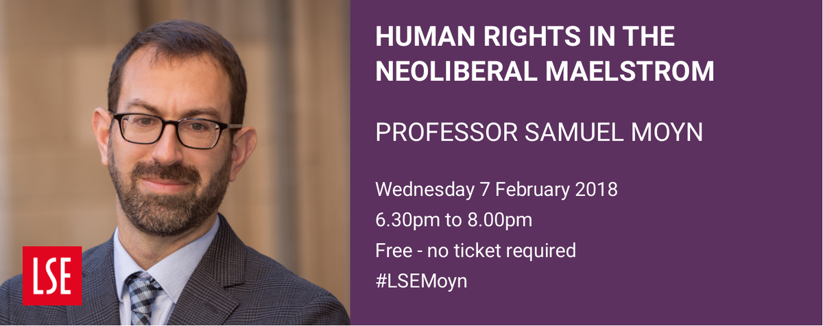 LSEHumanRights's tweet photo. Welcome Professor @samuelmoyn from @Yale on 7 Feb to discuss the relationship between human rights &amp; law and the global economic context, chaired by @ayca_cu co-hosted by @LSEHumanRights &amp; @LSELaw #LSEMoyn https://t.co/mLOz0rUGqW https://t.co/9oYmJvYxUK