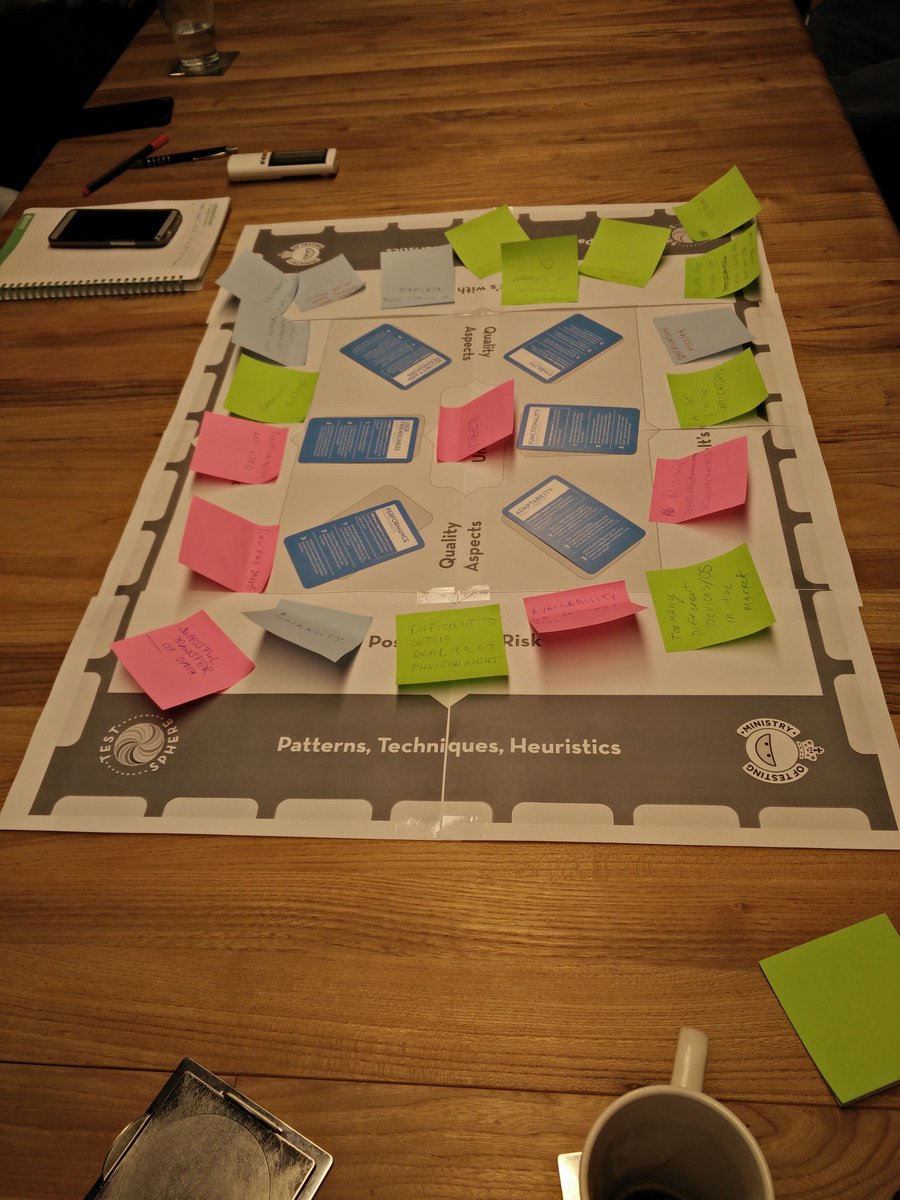 uros_stanisic's tweet image. Riskstorming session with @TestSphere  in progress @ExecomIT! A lot of interesting discussions around the board! It seems that this is first of many sessions that&apos;ll follow ;)