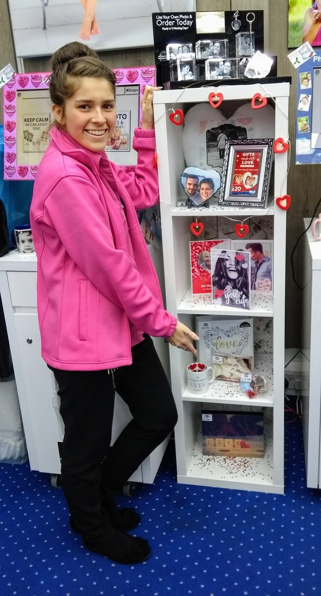 #loveisintheair in Meadowhall today! Jess proud of the new shop display :-)