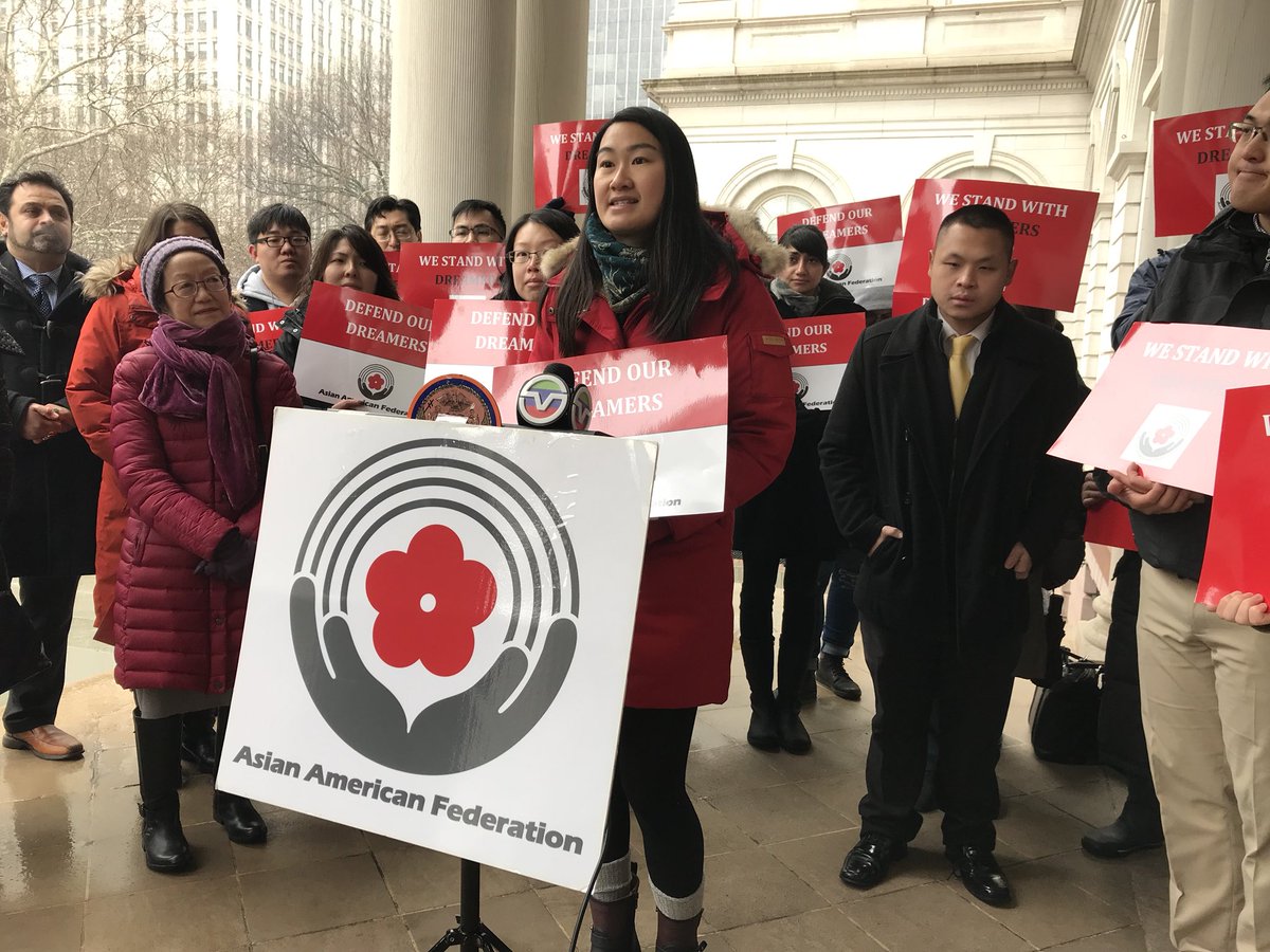 thenyic's tweet photo. “This is only the beginning of our work” #DREAMActNOW #FamilyReunification #AAPIImmigrants @AAFederation https://t.co/OHhJIgBnGT