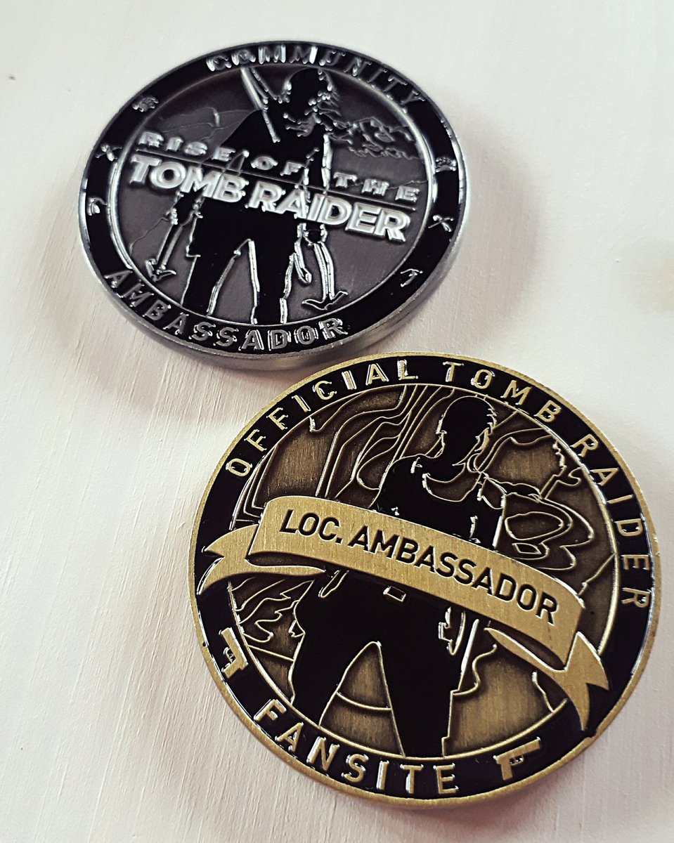 Feeling especially honoured!! Thank you so much @tombraider @CrystalDynamics @LaughingTrendy @MeaganMarie! These are beyond amazing, I'm feeling so honoured being part of the fantastic Official Fansite Program! #LocalizationAmbassador #CommunityAmbassador