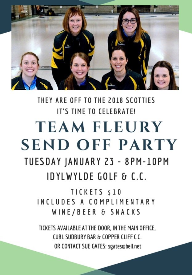 Team_Fleury's tweet image. @idygolf is hosting a send off party! Come celebrate with us on January 23rd from 8-10pm. #STOH2018 #penticton #bc #FearTheMoose