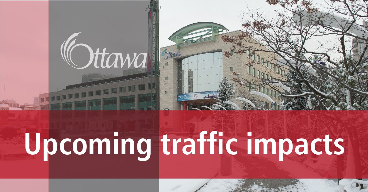 Section of O'Connor Street closing for two weeks: bit.ly/2DcDBYM https://t.co/ViTpq2pbDo