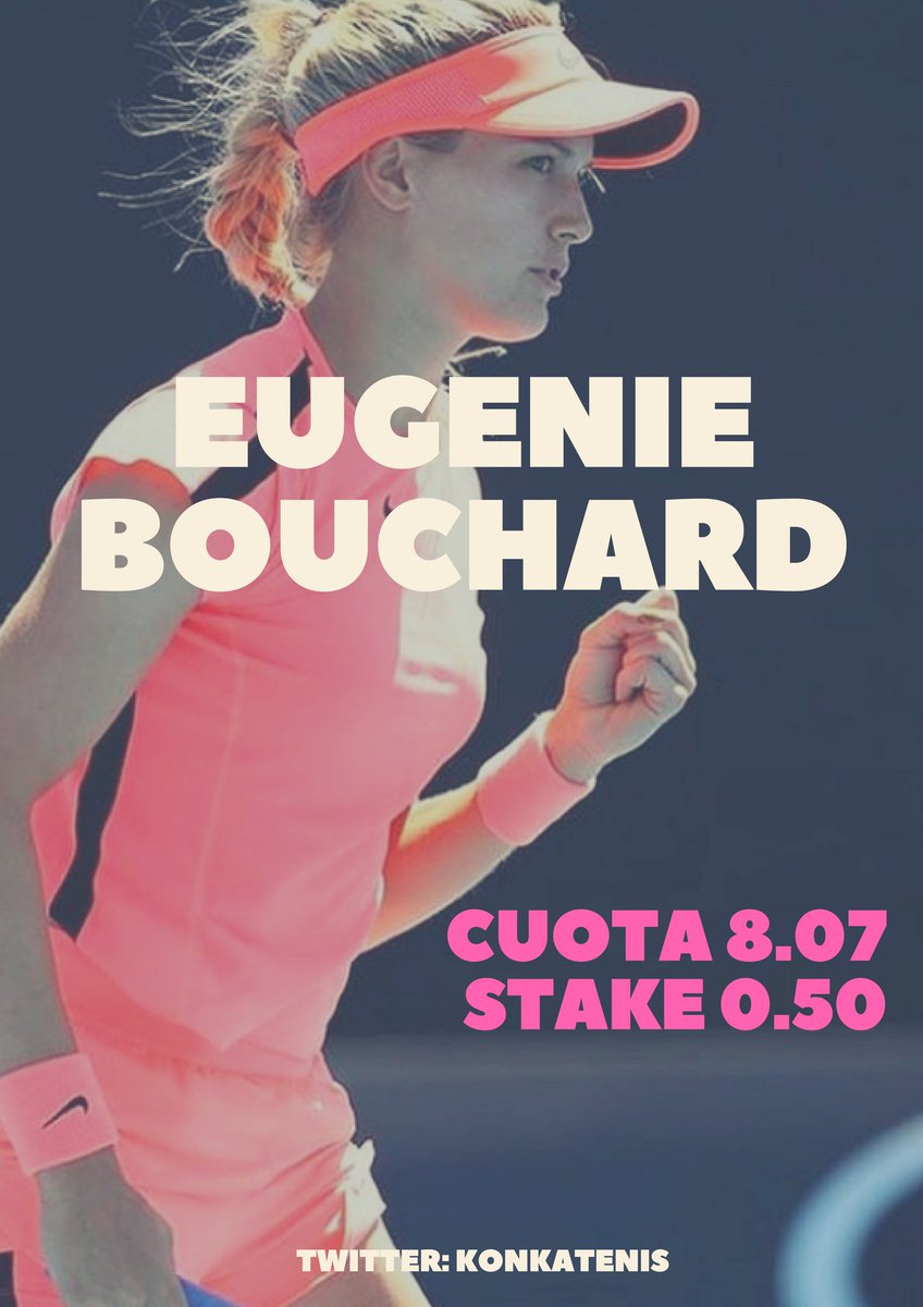 konkatenis's tweet image. #PICK24 🇦🇺AUS OPEN: Halep VS Bouchard
🌀Cuotas: oddsportal.com/tennis/austral…
⚠️Casa de punto o set
🗒️Halep tuvo una importante torcedura de tobillo en su partido de 1R que estaba siendo flojo contra una junior. Bouchard es como es pero ya ganó a Halep en un Grand Slam. ¿Cuota 8?