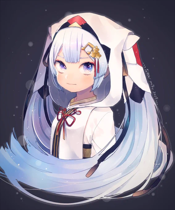 雪ミクさん 