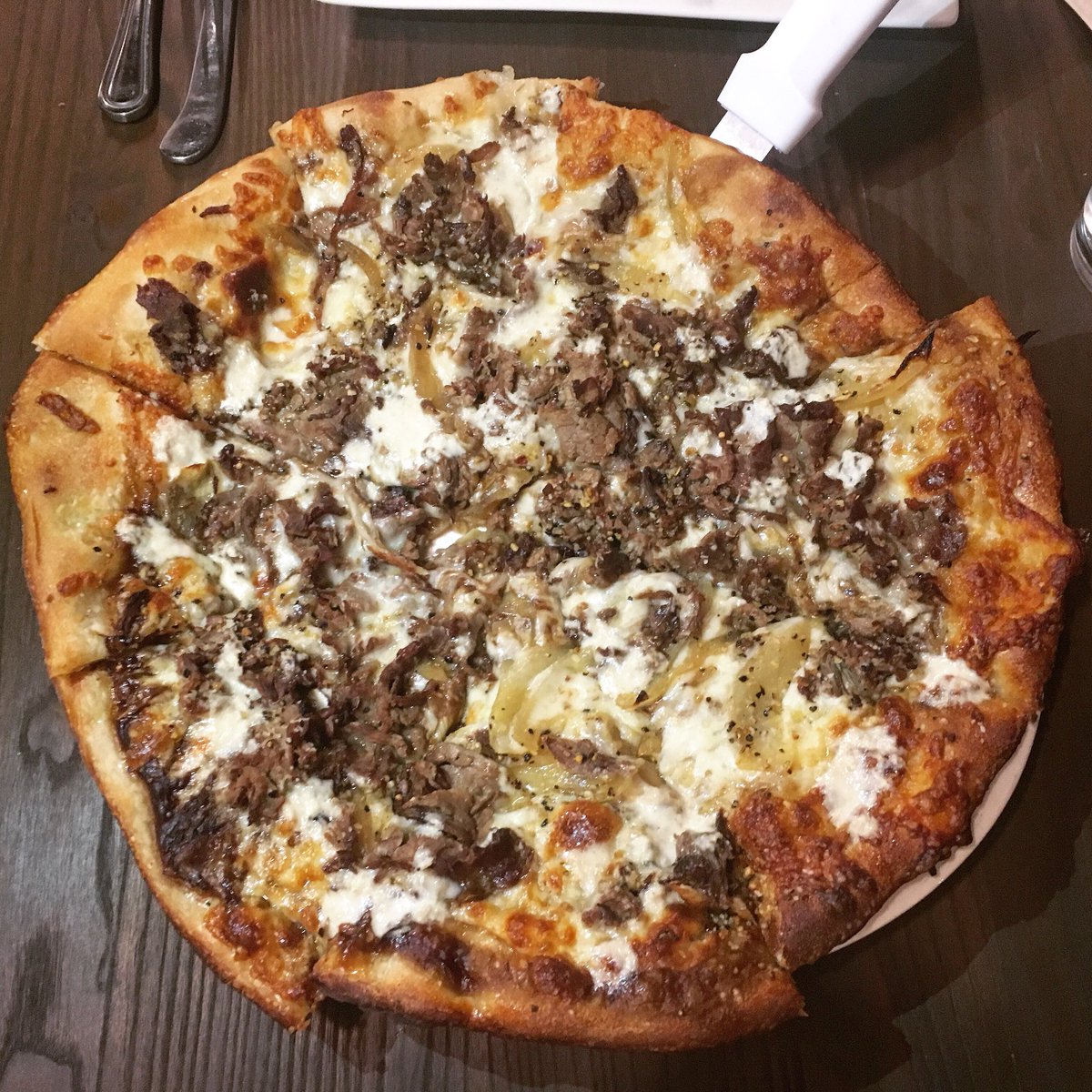 Buffalo Pizza Review Sur Twitter Beef On Weck Pizza From Buffalo S Best Cucina Is A Top Dog For Specialty Pie It S Thin But Thicc Ny But Neapolitan It S Sexyslices Buffalo To