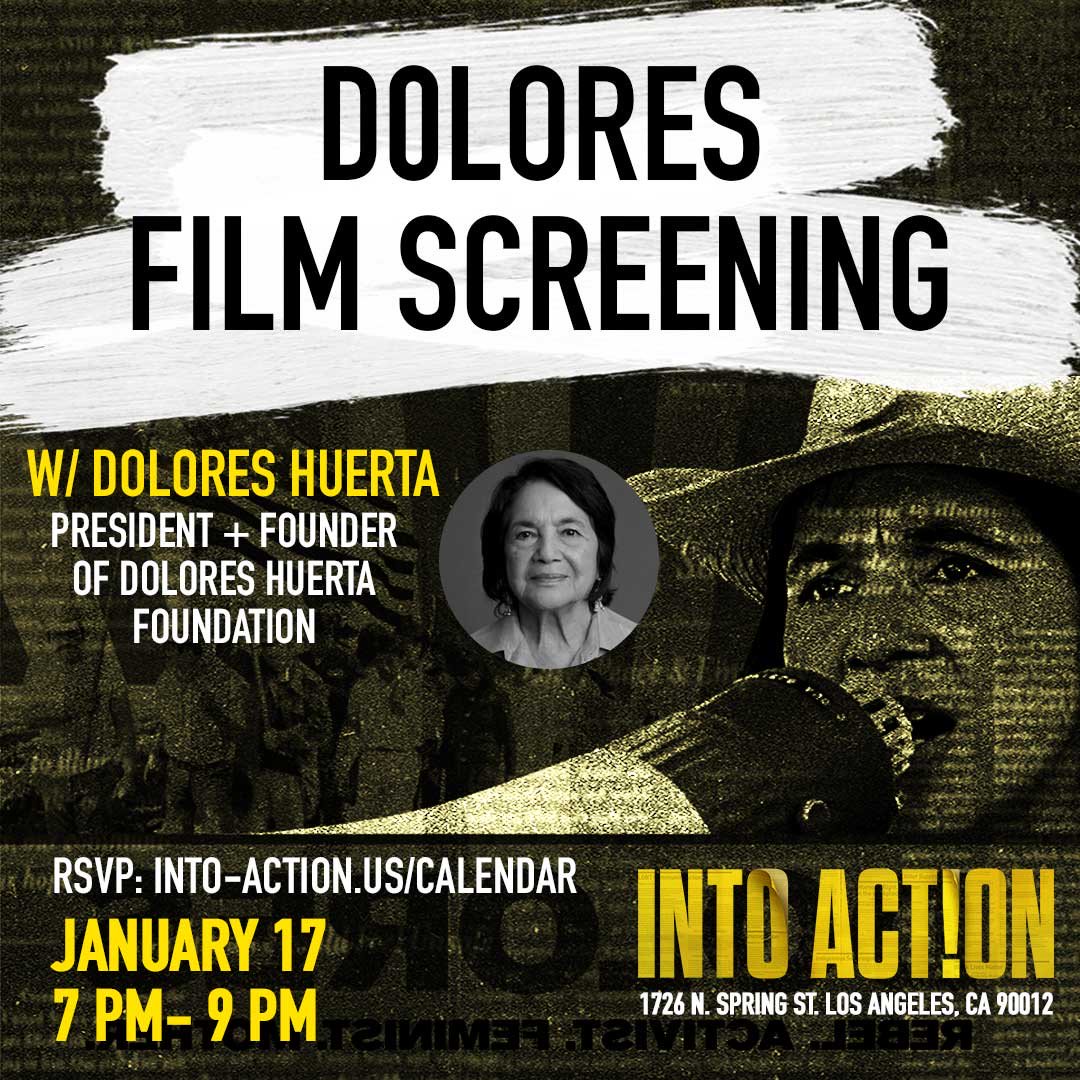 #LosAngeles! Join #DoloresHuerta TONIGHT →
RSVP: into-action.us/calendar