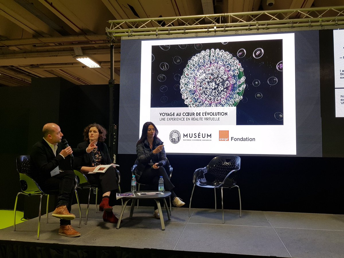 peinadormarta's tweet photo. Voyage au coeur de l'evolution Apprendre par l'immersion @StephanieTargui @Le_Museum #realitévirtuel #museumco https://t.co/XDDIJaMf0W