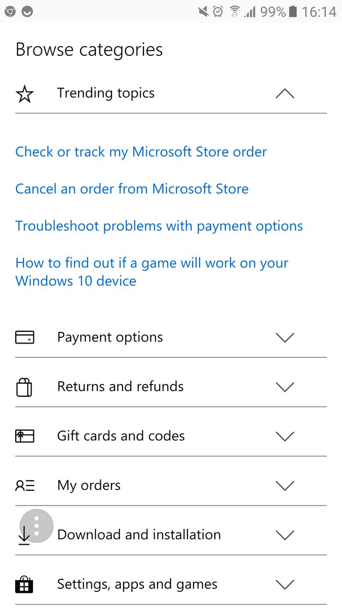 microsoft store order