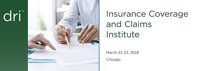 Register Now and book your room for DRI Insurance Coverage and Claims Institute in Chicago, March 21-23, 2018! #DRIICCI #DRICommunity bit.ly/2h9SWQe