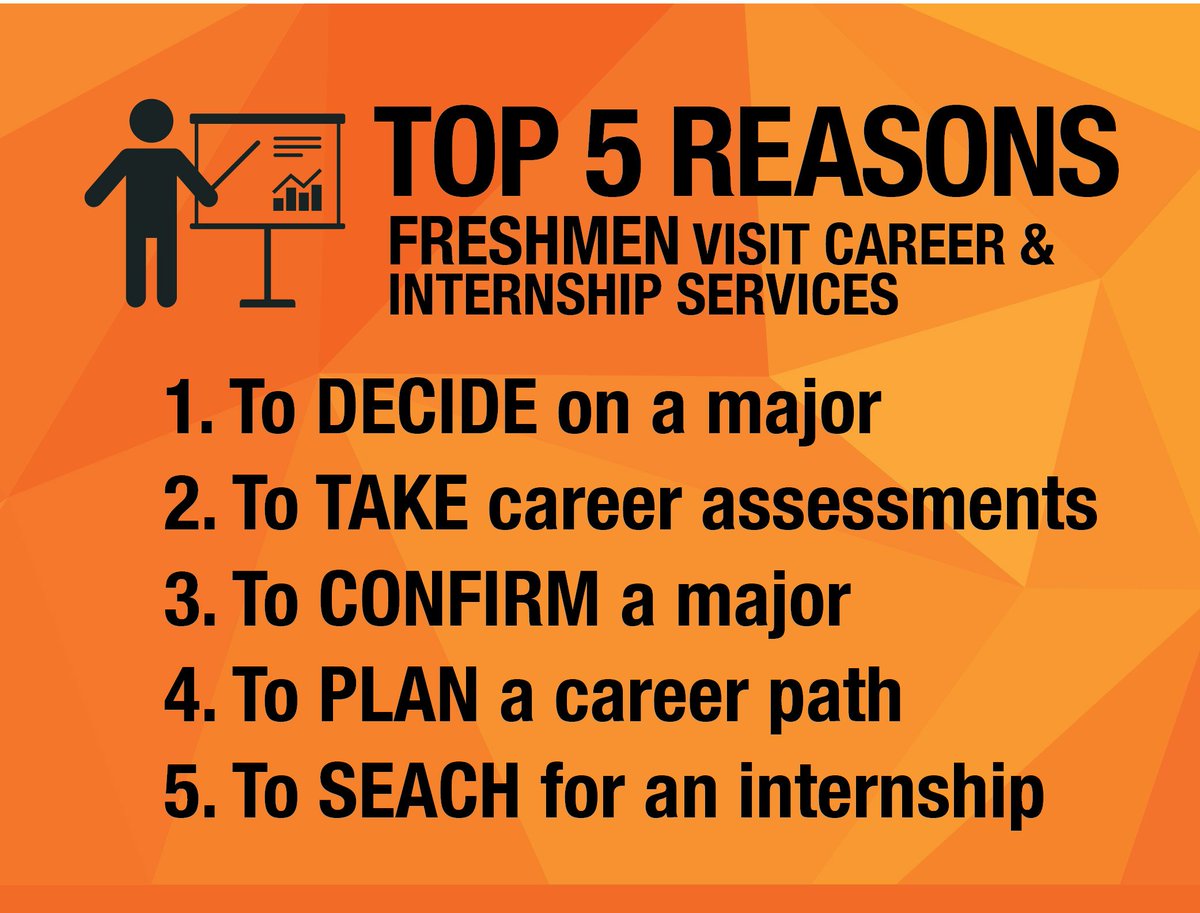 UMDuluthSuccess's tweet photo. FYI #Bulldogs....@umdcareers isn't just for upperclassmen! #WednesdayWisdom #SuccessfulSpringSemester https://t.co/CCX4wfE0oi