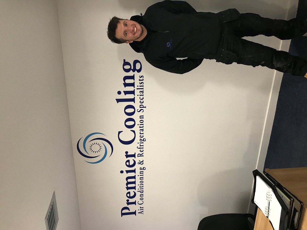 Premier Cooling Ltd this week welcomed Calum Wilson to the company. Calum joins the company as an air conditioning and refrigeration engineer. 
Calum joins the team after serving his time at HB Rentals before moving to Sparks mechanical services.