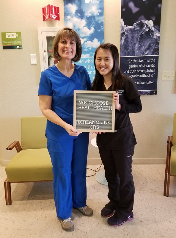 Wonderful Staff promoting #RealHealth <a href="/Riordan_Clinic/">Riordan Clinic</a>. Come see what's new and learn more about upcoming events at riordanclinic.org/events/