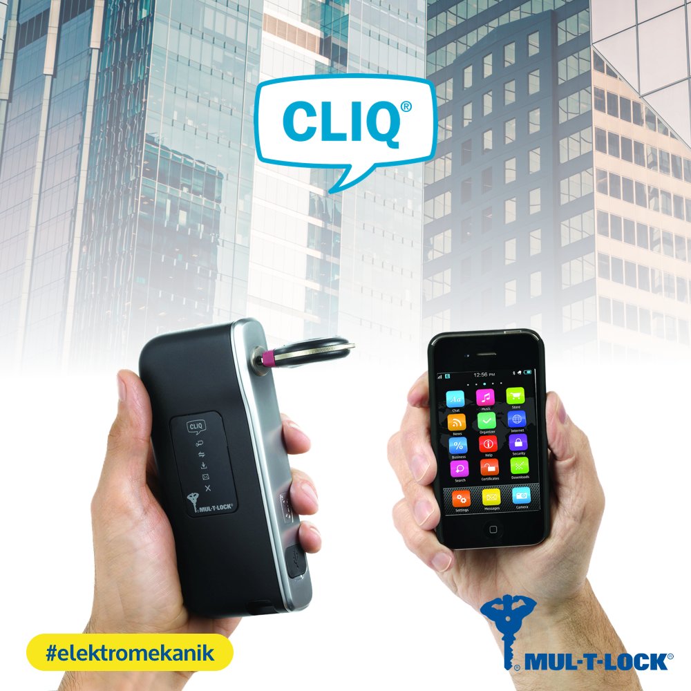 multlockturkiye's tweet photo. CLIQ®, size tüm geçiş noktalarınız üzerinde gelişmiş bir güvenlik yönetimi sağlayan yüksek güvenlikli elektromekanik #kilitleme çözümüdür. Detaylı bilgi için » https://t.co/YnKdAjzzvC https://t.co/sSr3ELQ6b2