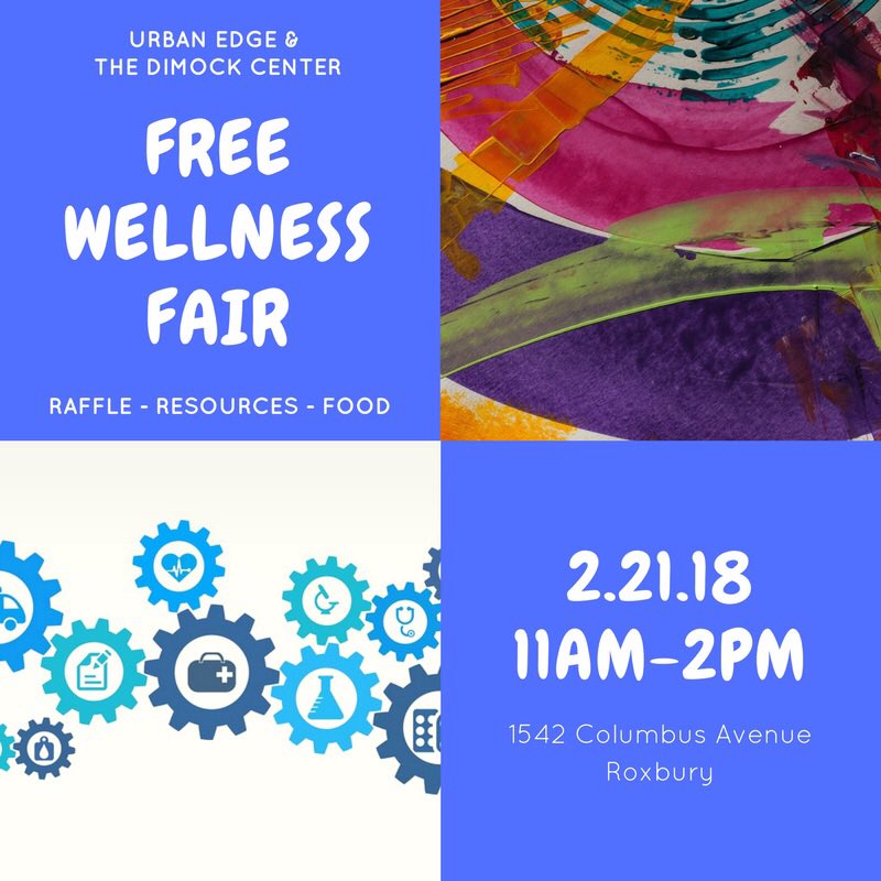 Healthy in Housing is so important. So we’re holding a wellness fair in February to connect residents to The Dimock Center and share wellness resources and information. #wellness #healthinhousing #roxbury <a href="/TheDimockCenter/">The Dimock Center</a>