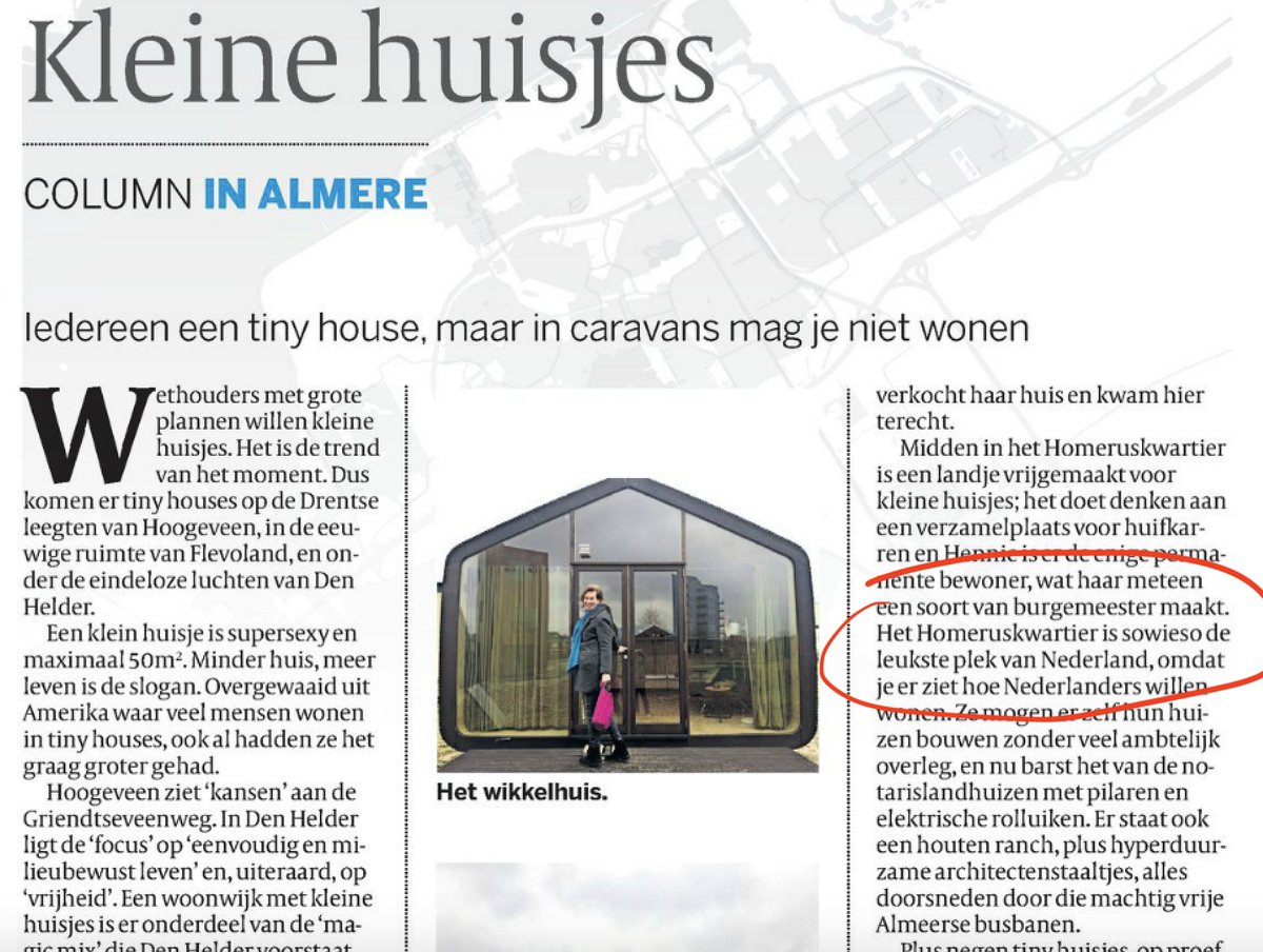 Ook deze doos staat nog steeds heel tevreden op, volgens Toine Heijmans, 'sowieso de leukste plek van Nederland'. En hij kan het weten, want hij liep ooit over mijn vloer! volkskrant.nl/opinie/iederee…