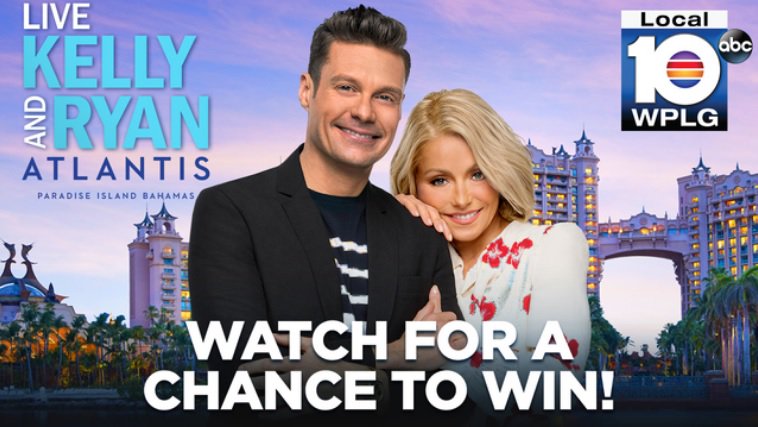 Win a trip to the Bahamas to see @LiveKellyRyan. Enter now! bit.ly/2DKVpvj?utm_so… https://t.co/hU5Sojpi0E