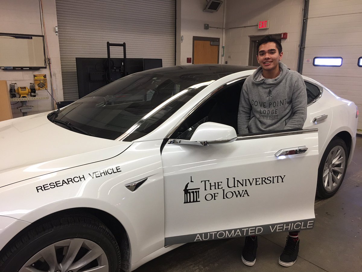 Elliott Martin, a junior at West Branch High School, just completed his internship with us here at the National Advanced Driving Simulator. Congrats, Elliott! <a href="/westbranchcsd/">West Branch Schools</a> <a href="/WBHSBears/">WBHSBears</a> <a href="/KirkwoodCC/">Kirkwood Community College</a>