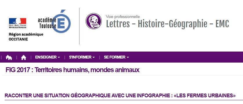 histgeo_edu_num's tweet photo. [Scénario pédagogique @actoulouse] Atelier #FIG2017 : Raconter une situation géographique avec une #infographie : "les fermes urbaines" @hgemc_tlse @LHGToulouse https://t.co/X8thsSFYpL https://t.co/8nz3T1GbB6