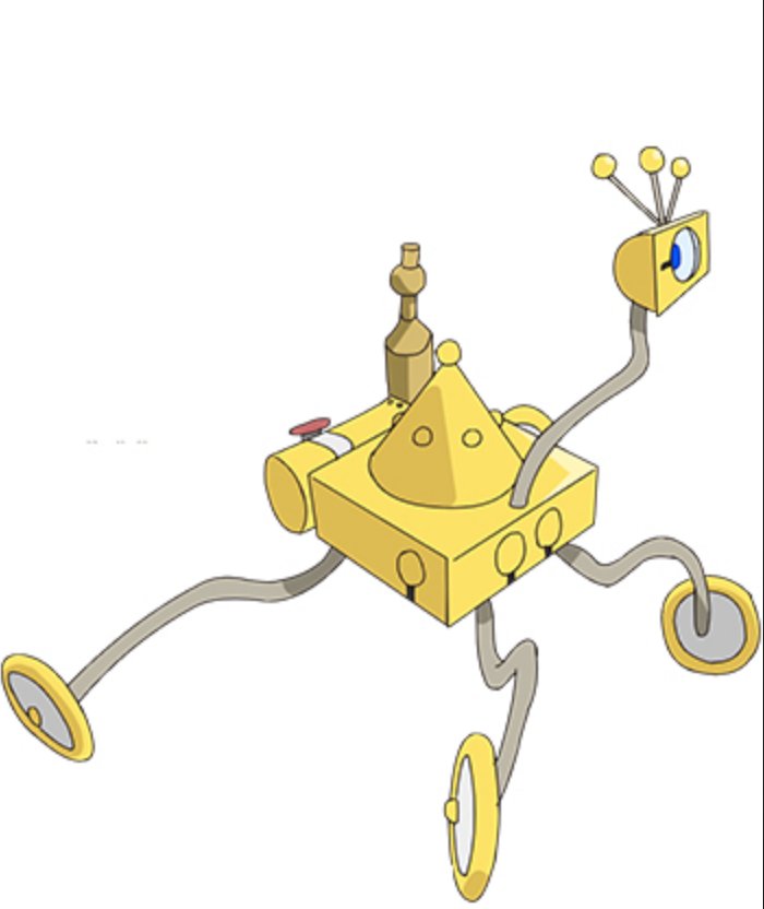 JayHickmanMD's tweet photo. I am seriously adding to my robot cred with this little guy! Big thanks to @swapmonster for having me be a part of the #FlipFlappers fun, and I'm excited for everyone to see this amazing @SentaiFilmworks dub! #TT392 #MyLifeAsARobot https://t.co/85z35a5lP1