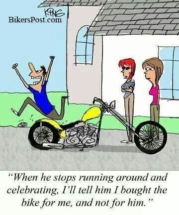 FLBikers's tweet image. Ladies, has this ever happened to you? #bikerlife