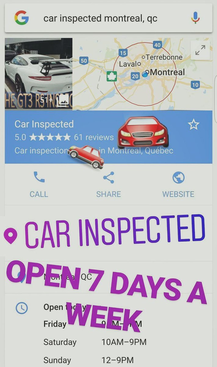 PostingFirst's tweet image. Mobile Used Car Inspection Service #Montreal #inspections #vehicles #mobile #usedcars #services #automotive PostingFirst
see more at:
postingfirst.com/montreal/mobil…