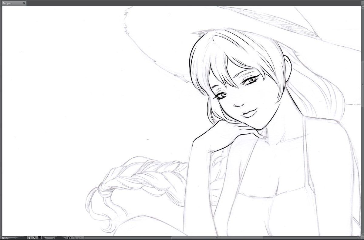 MavComics's tweet photo. Nothing mainstream, nothing artistic, just a WIP before i post some more concrete thing.

#OC #WIP #strawhat #white #draw #pinup #digitalInking https://t.co/Fdes2WgZiy
