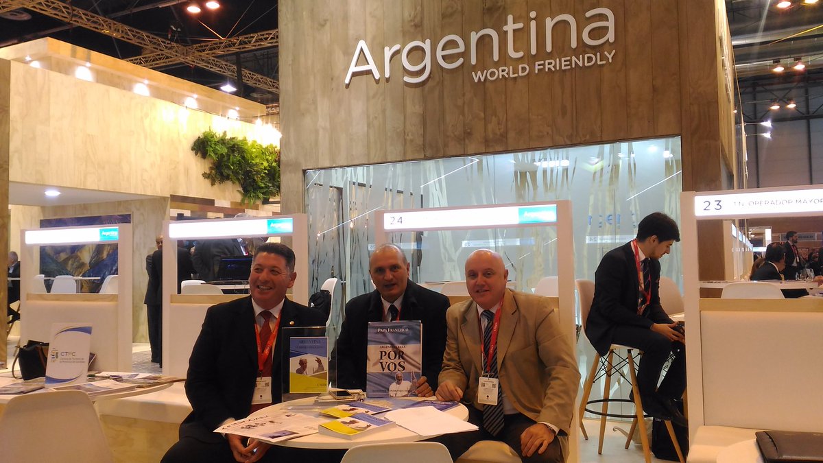 tur_religioso's tweet photo. #FITUR2018 #TurismoReligioso stand de #Argentina @MinTurismoAR @camaradeturismo https://t.co/MwBwHbVihH