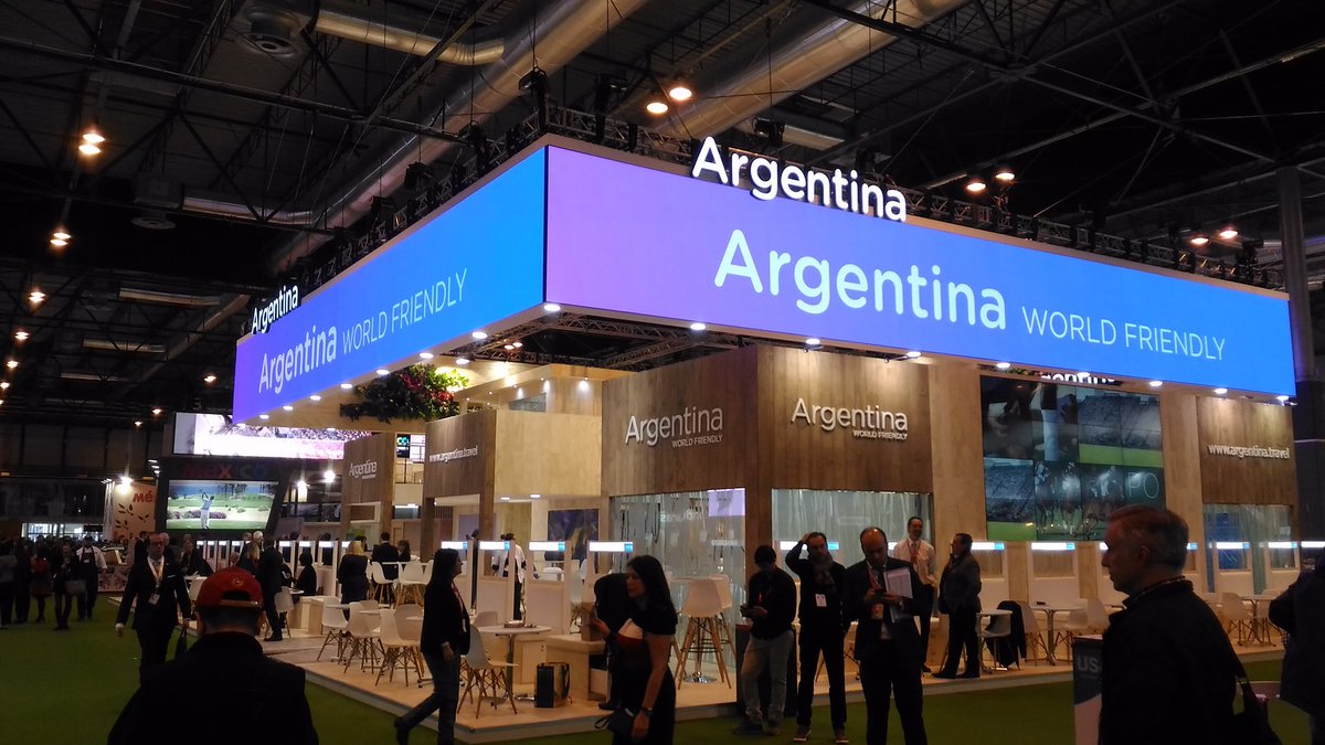 tur_religioso's tweet photo. #FITUR2018 #TurismoReligioso stand de #Argentina @MinTurismoAR @camaradeturismo https://t.co/MwBwHbVihH