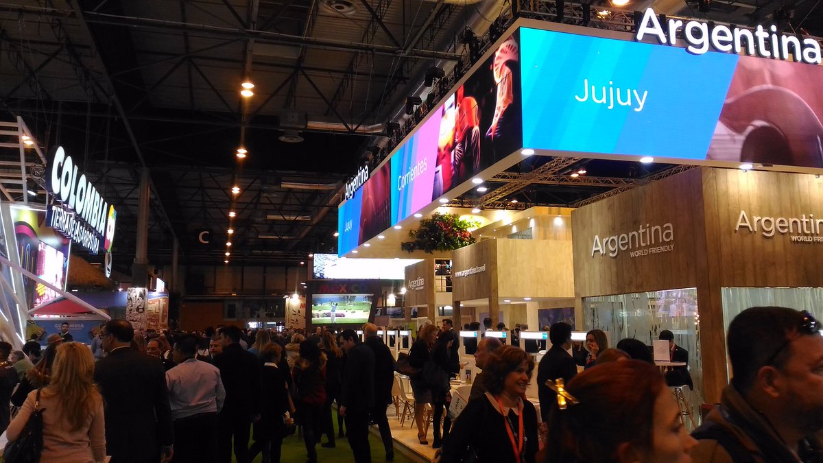 tur_religioso's tweet photo. #FITUR2018 #TurismoReligioso stand de #Argentina @MinTurismoAR @camaradeturismo https://t.co/MwBwHbVihH