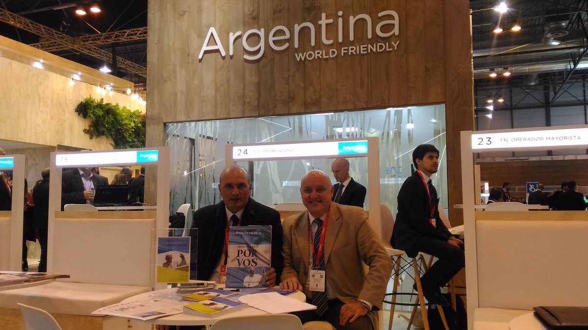 tur_religioso's tweet photo. #FITUR2018 #TurismoReligioso stand de #Argentina @MinTurismoAR @camaradeturismo https://t.co/MwBwHbVihH