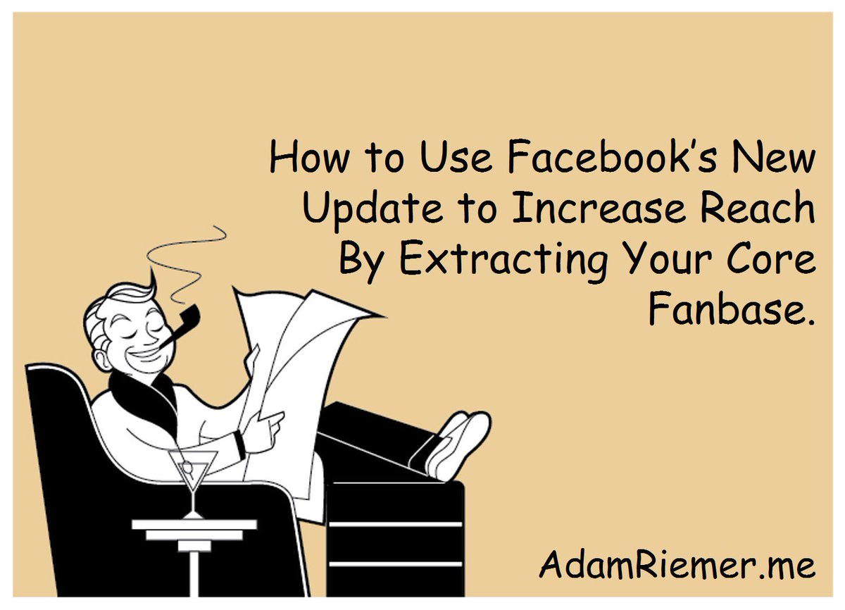 rollerblader's tweet photo. If you're not the type to join in on the whining about Facebook's algorithm update, then click here for a strategy to extract your core evangelists by interest and use that to increase your organic reach.
https://t.co/L7PRK3W1Qp
#facebookmarking #digitalmarketing #facebookads https://t.co/cbGHOoXiKN