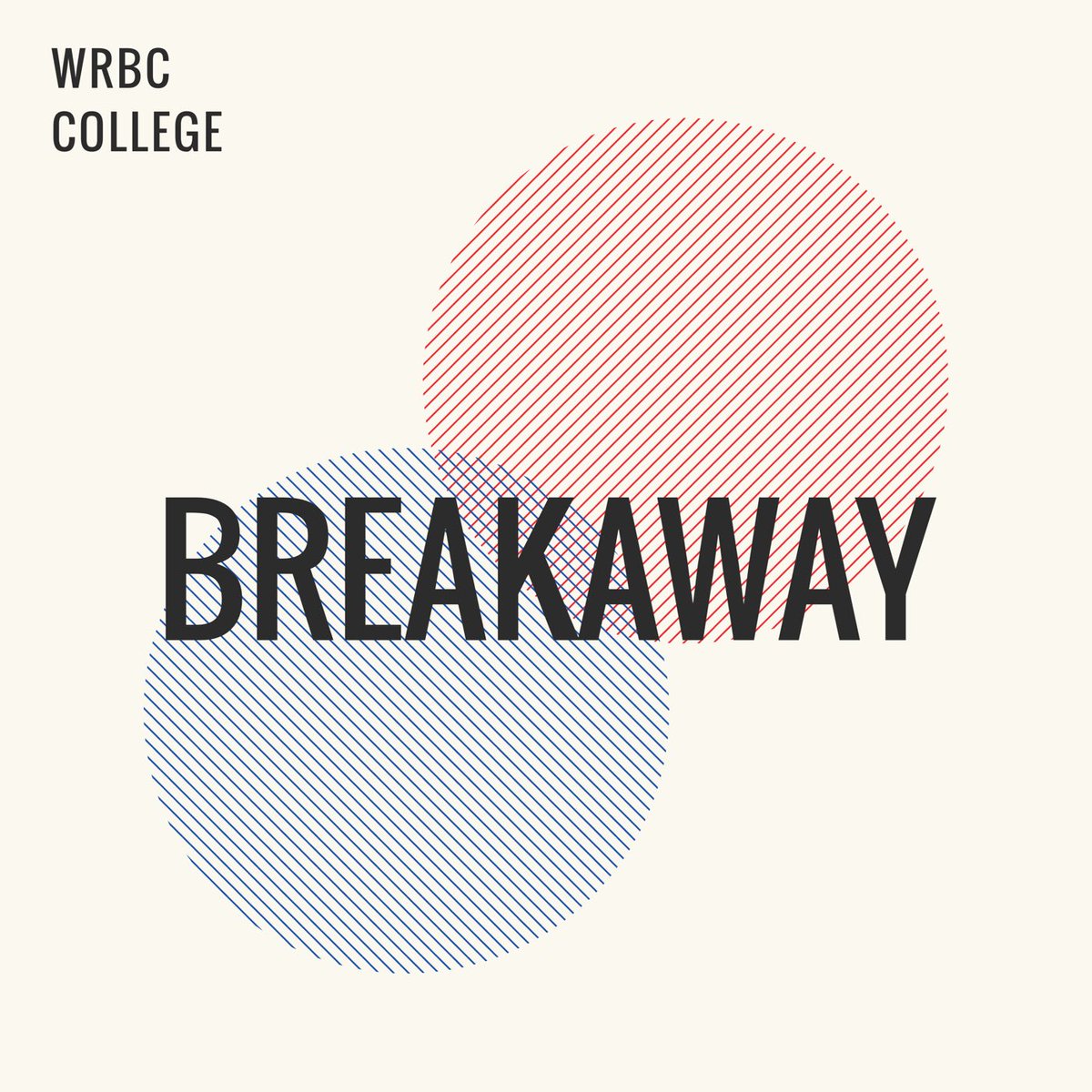 WRBCCollege's tweet photo. B R E A K A W A Y // 7 PM @ THE AGAPE HOUSE // Join us tonight (Wednesday) as we start our new study! WRBC vets, don’t come alone! https://t.co/pYFYO9ybkY