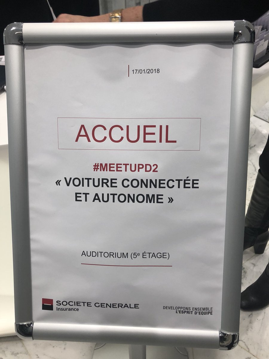 AyvensFrance's tweet photo. 🔜Notre #MeetupD2 sur la #voitureconnectée et autonome va bientôt démarrer
#assurance #mobilite #Mobility https://t.co/3o4ETq9Zdt