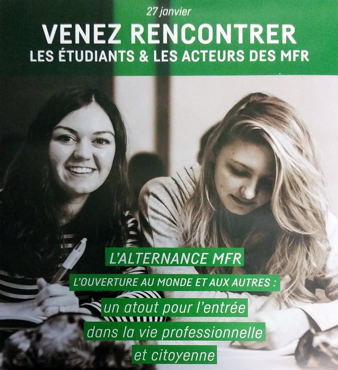 SPFaigueperse's tweet photo. #PorteOuverte #MaisonFamilialeThuret SA 27 JAN 9h-17h Présence #SecoursPopulaireAigueperse https://t.co/2jIZRgkhQI