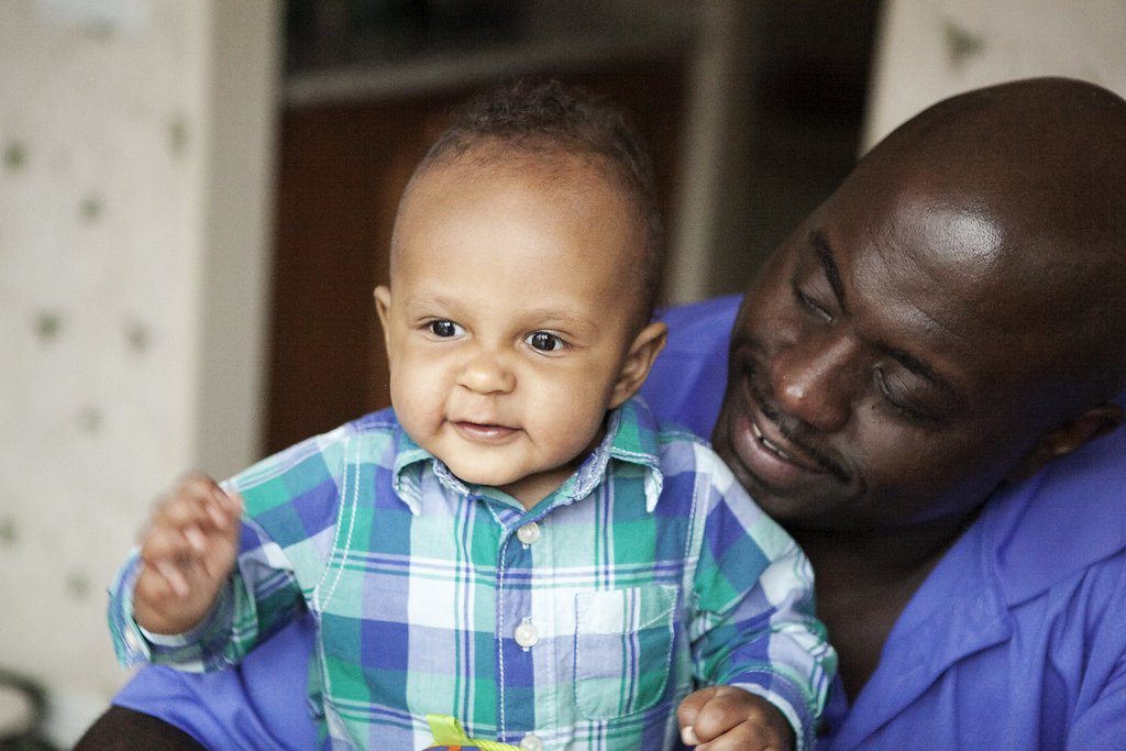 Your baby loves to hear your voice! Turn little moments like bedtime or bath time into special opportunities to sing with your little one.