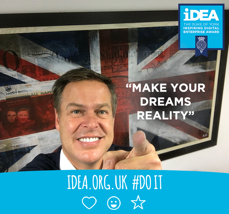 In the words of <a href="/dragonjones/">Peter Jones</a> <a href="/PJFoundation/">PeterJonesFoundation</a>, "MAKE YOUR DREAMS REALITY".  Learn essential #digital and #enterprise skills with iDEA.org.uk.
#peterjones #birthday #dreams #goals #elearning #digitalskills  #business