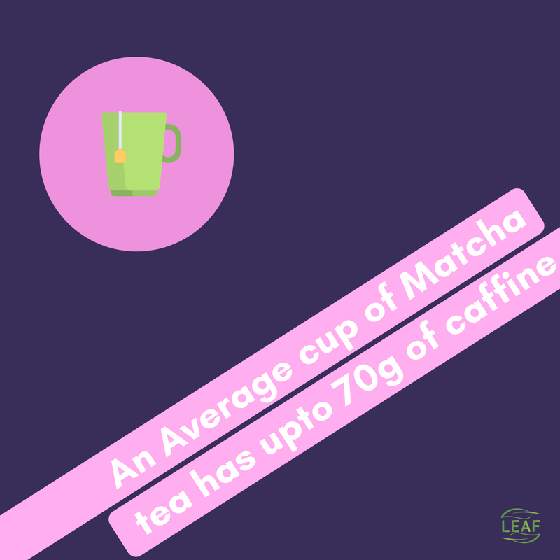 LeafteaIndia's tweet photo. Matcha fact for all the caffeine lovers! Ditch your morning cup of coffee for the healthy LEAF matcha tea! #matchatea #matchateaindia #matchagreentea #matchapowder #MatchaTeaLatte https://t.co/VHcL9pgUGD