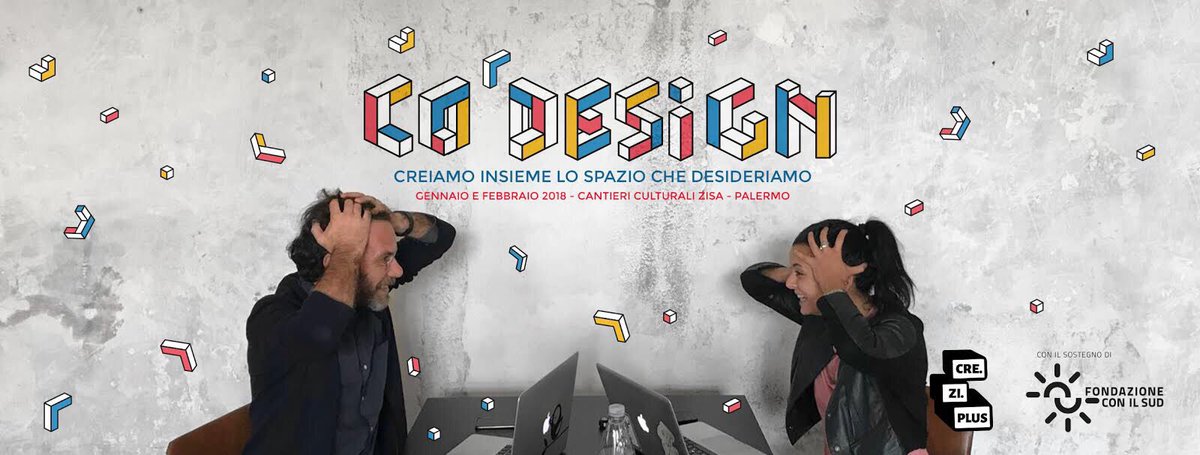 Anche per tutto gennaio <a href="/creziplus/">Cre.zi. Plus</a> si apre alla progettazione condivisa per accogliere idee, bisogni, partnership. 
Contattateci su: info@creziplus.it  

#codesign #designdeiservizi #servicedesign #creziplus #creziopen #Palermo #capitaleitalianadellacultura