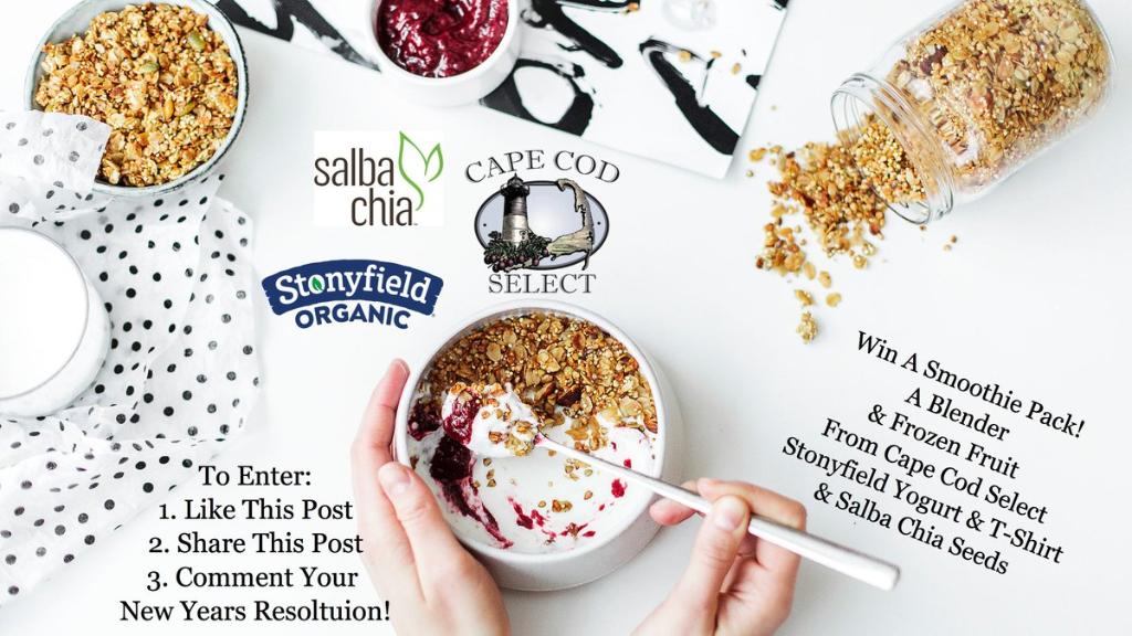 Stonyfield's tweet photo. Last day to enter! Visit @CapeCodSelect Facebook page and find this post! Follow the directions and you're entered! Winner announced tomorrow, Jan. 18th! #win #Stonyfield @SalbaChia #smoothiepack #january2018 #giveaway https://t.co/4hl9PyfHhM