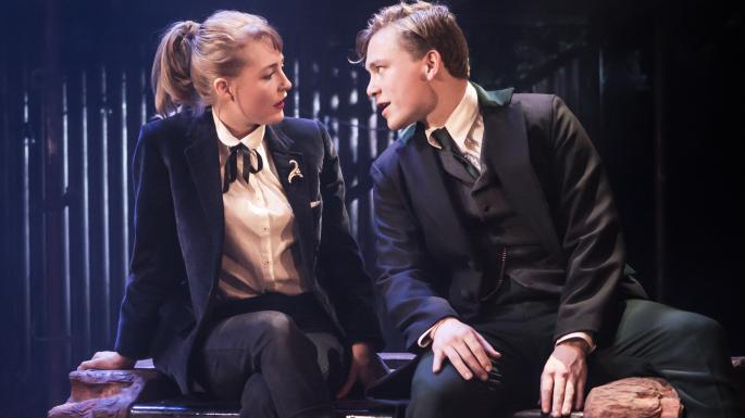 timestheatre's tweet image. Teddy at the Watermill, Newbury. We’ve heard this one before, but the darkly joyful way Teddy evokes the 1950s is still quite a blast, says @dominicjmaxwell 
thetimes.co.uk/article/theatr…