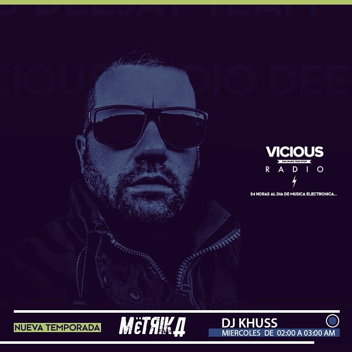 Hoy queremos Felicitar a #Metrika por sus programa número 100 🎂 #ViciousRadio #ViciousMagazine #music #MusicaElectronica #cumpleaños