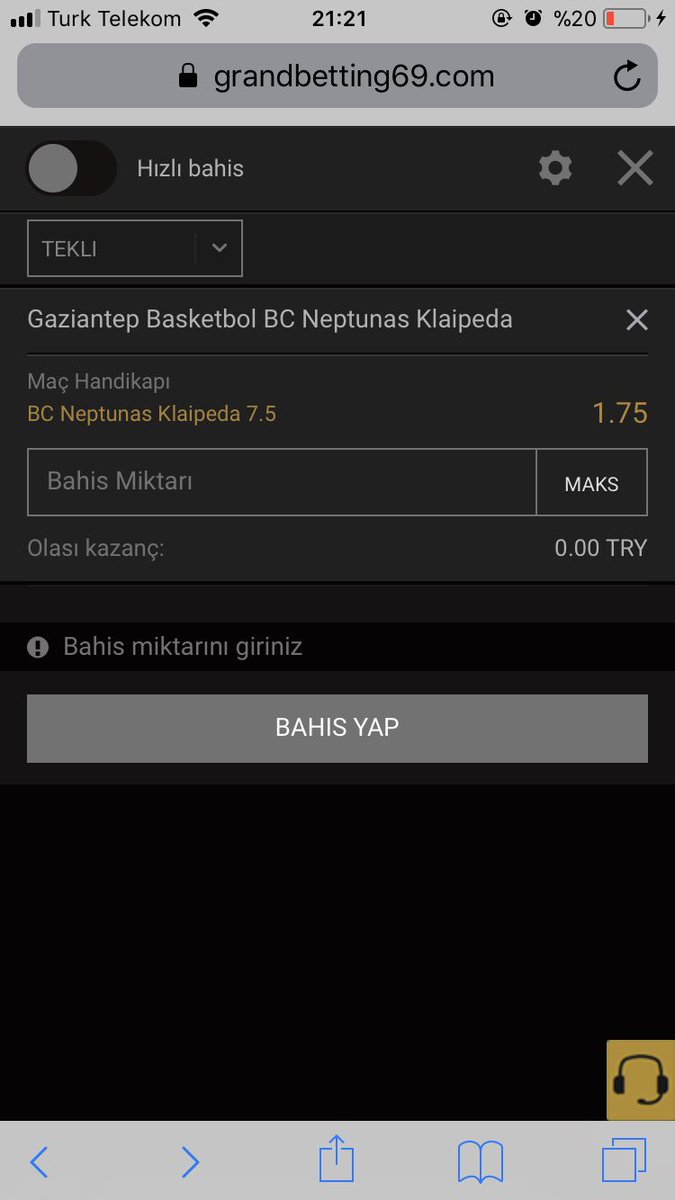 tam_gven's tweet photo. deฤerli bir oran ๐ฅ 1.75 https://t.co/fvlRFgPLvf
