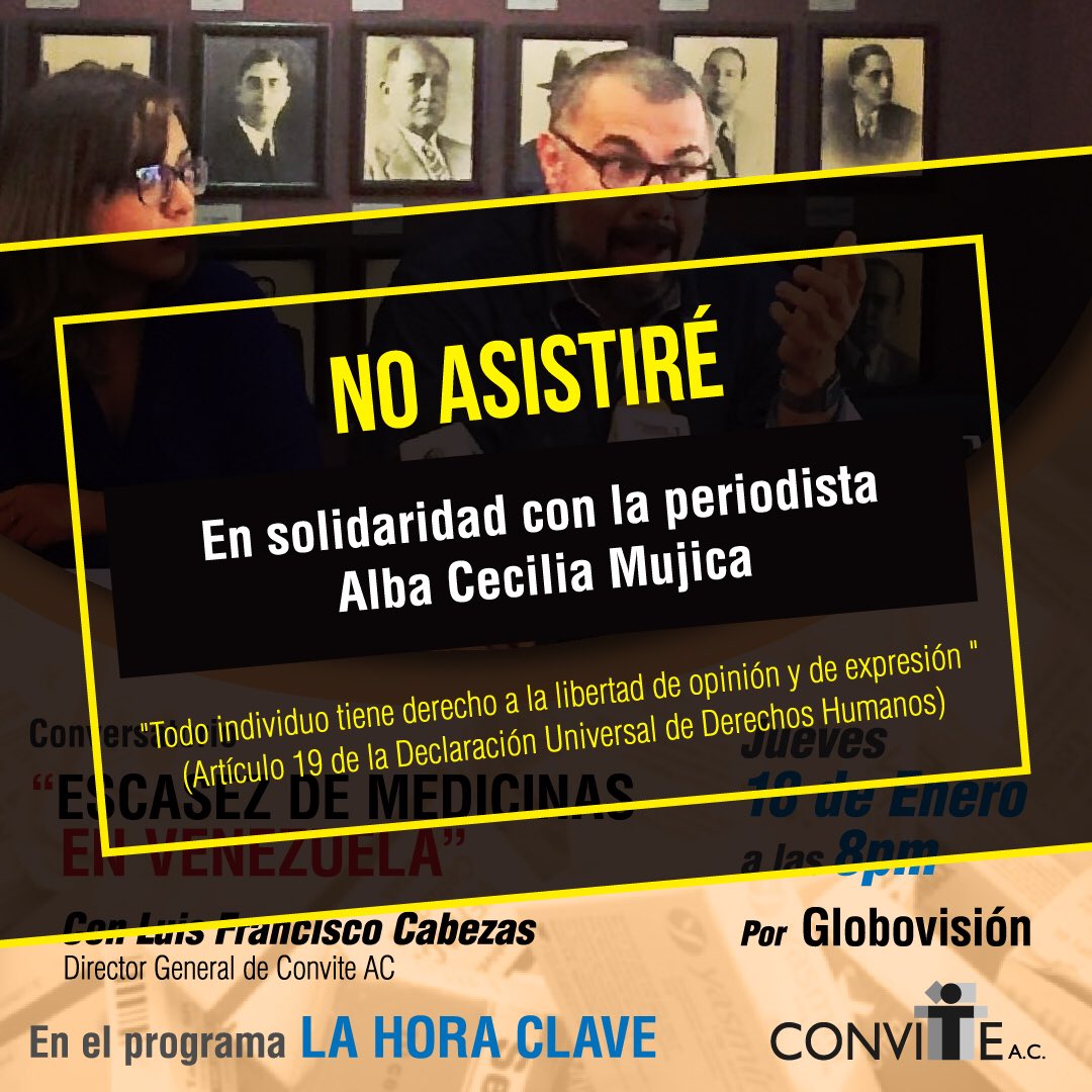 luisfcocabezas's tweet photo. La coherencia debe tranversalizar nuestras acciones,yo no puedo ir a hablar de derechos vulnerados en un lugar donde se vulneran derechos,mi solidaridad y la de @conviteac con @albacmujica https://t.co/zat8zmSLOT