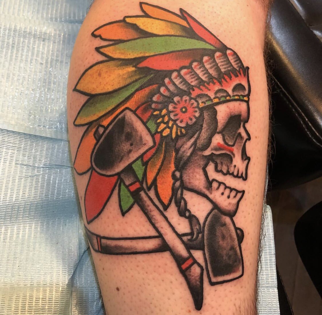 Blackhawks Skull 